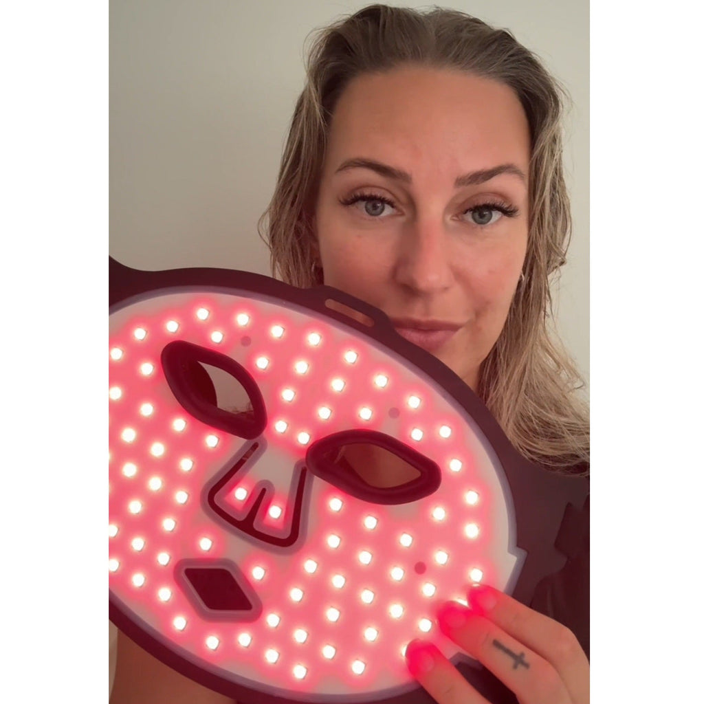 RedGlow LED Lys Terapi Maske PRO 6.0