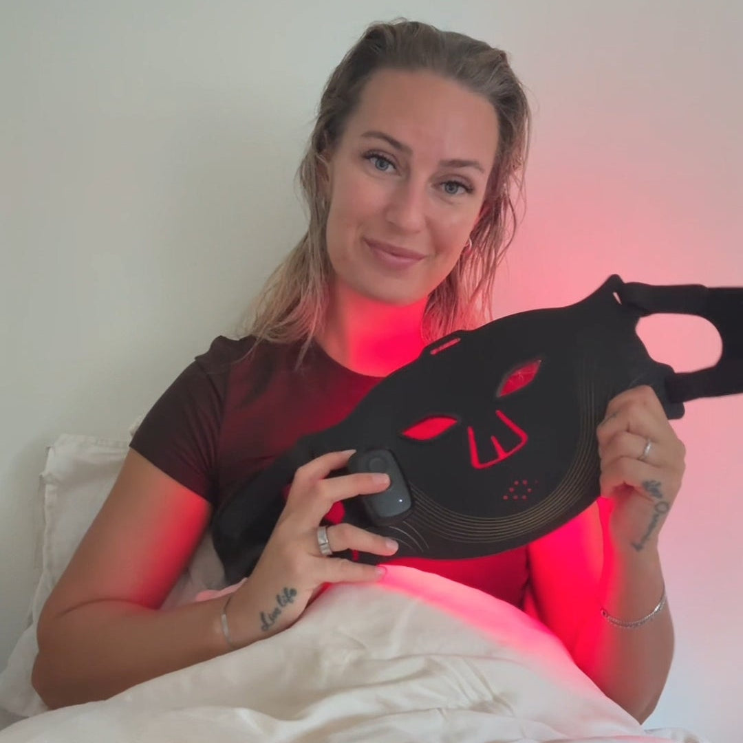 RedGlow LED Lys Terapi Maske PRO 6.0