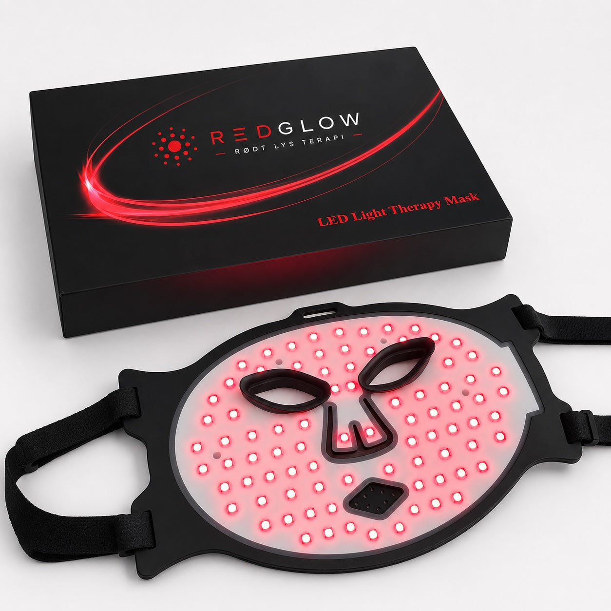 RedGlow LED Lys Terapi Maske PRO 6.0