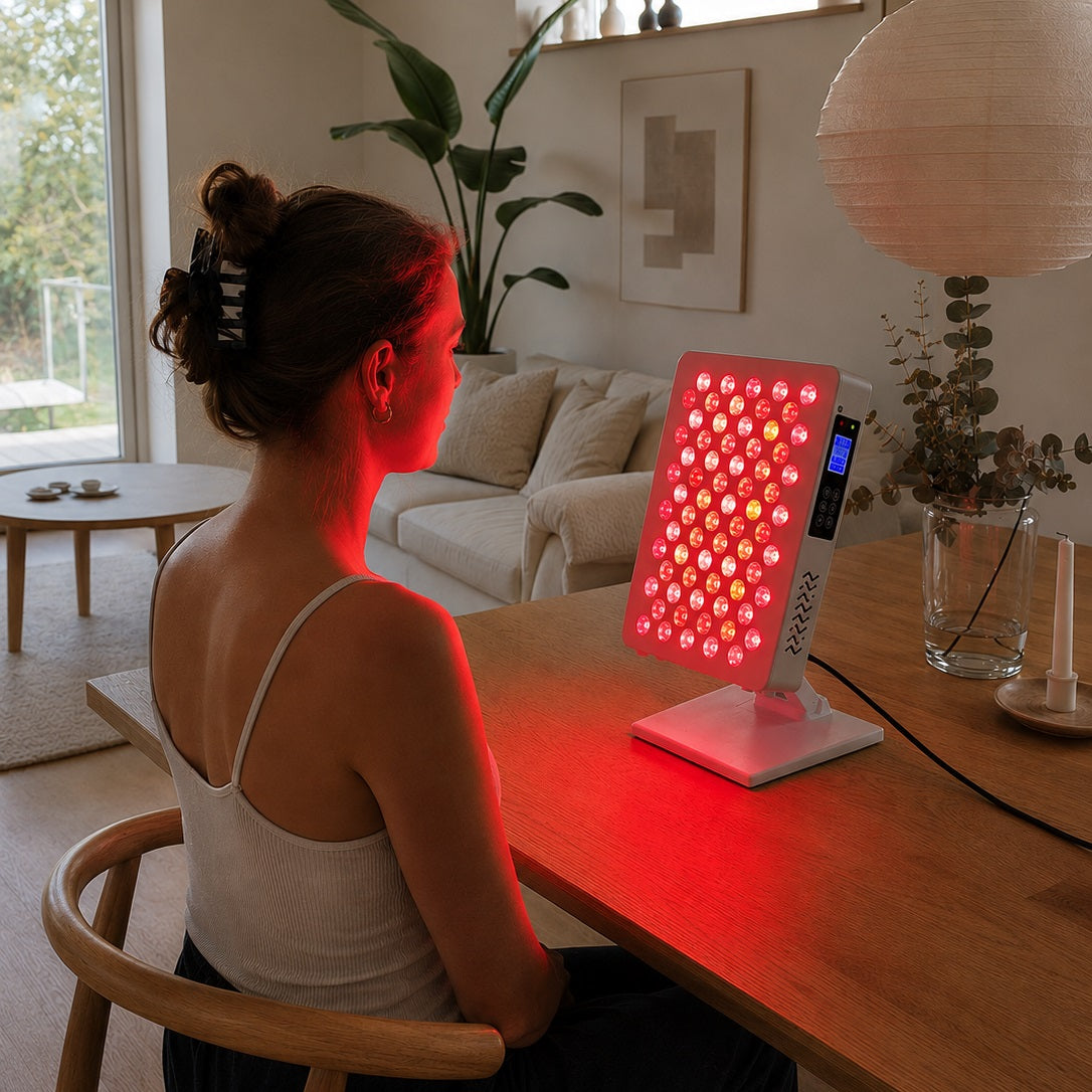RedGlow 350 PRO 6.0 – Rødt Lys Terapi Panel med 6 Bølgelængder