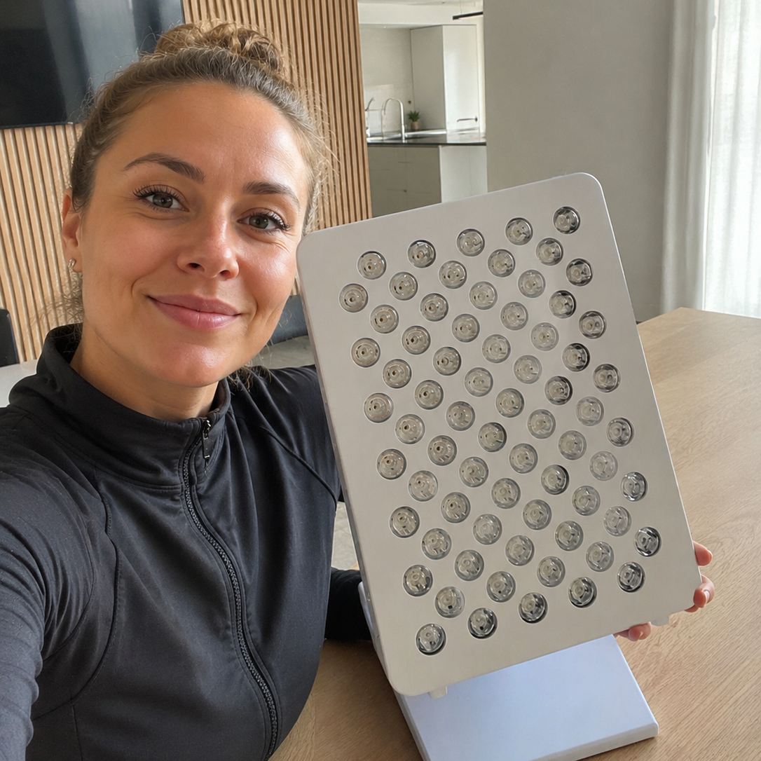 RedGlow 350 PRO 6.0 – Rødt Lys Terapi Panel med 6 Bølgelængder