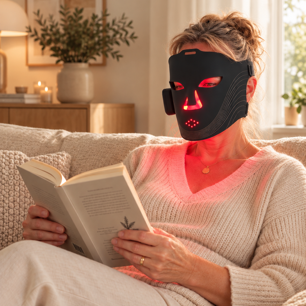 RedGlow LED Lys Terapi Maske PRO 6.0